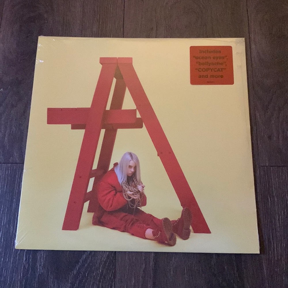 UNOPENED BILLIE EILISH DONT SMILE AT ME VIYNL!!!